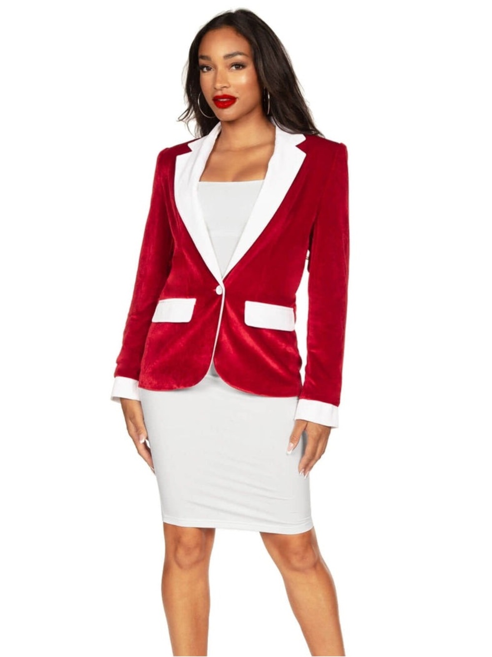 NWT Women’s Tipsy Elves Santa Blazer